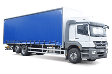 Car Hire Lewes - 26 Tonne Curtain Side Truck - Truck hire Lewes